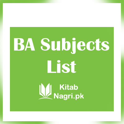 BA Subject List – Optional & Elective Subjects List