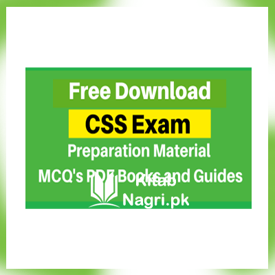 CSS Preparation Books PDF Download