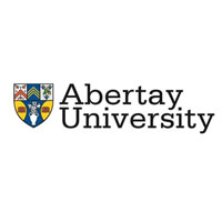 Abertay University Dundee UK logo